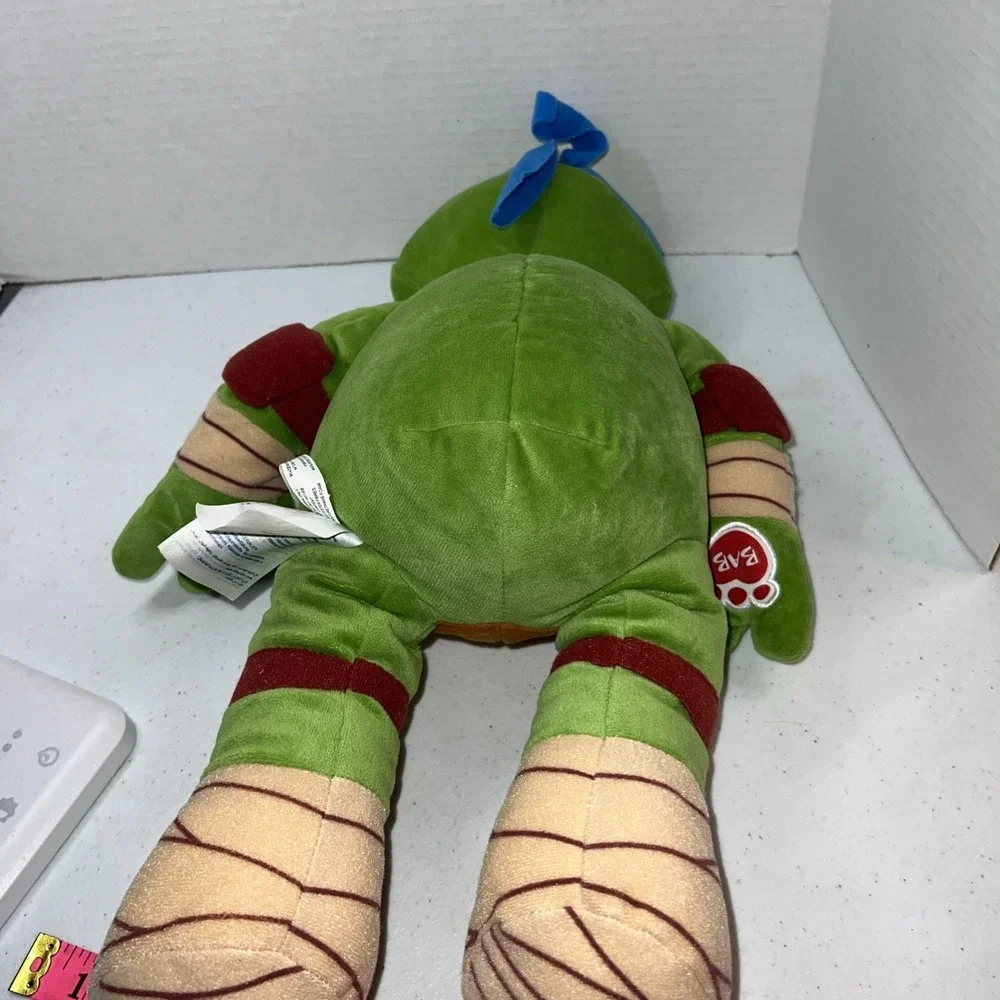 Build a Bear Teenage Mutant Ninja Turtle Leonardo Plush Green Toy Stuffed 18